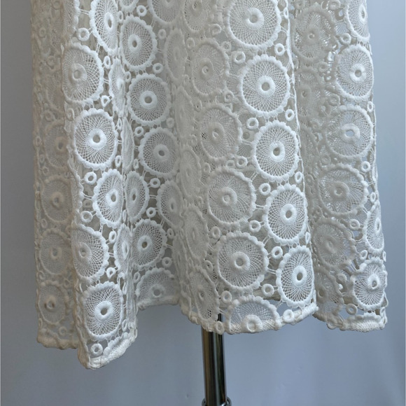 Shoshanna Lace Caftan Dress Swim Cover-Up Size Medium M - Picture 9 of 13